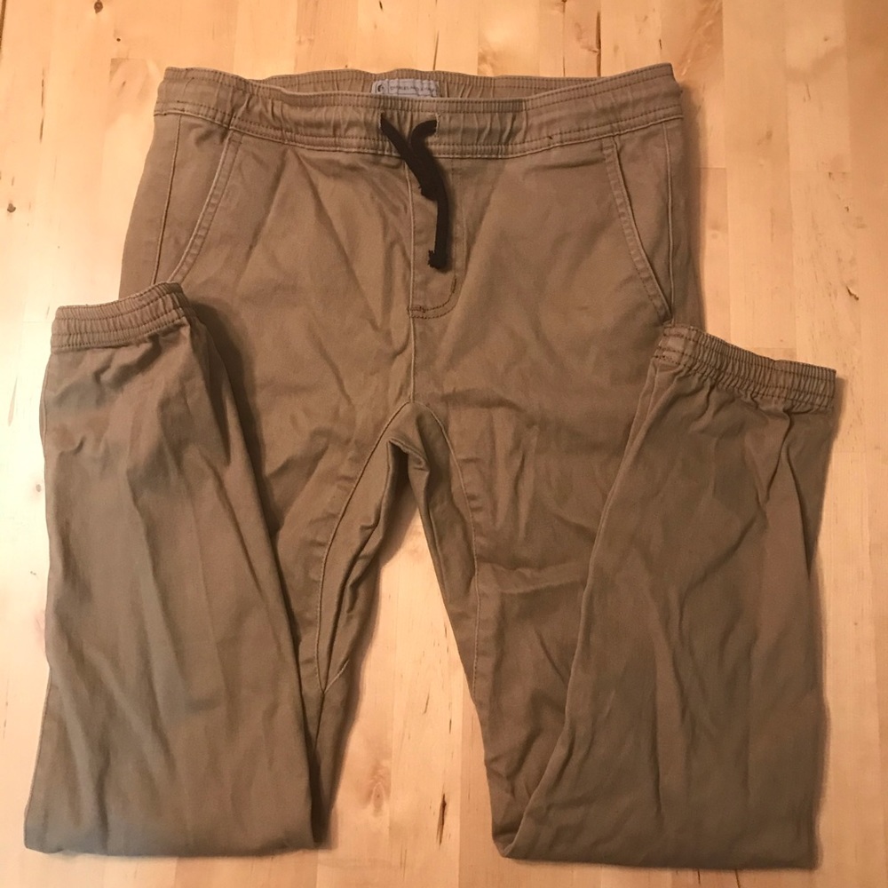 Boy’s Charles and a Half Classic Tan Joggers